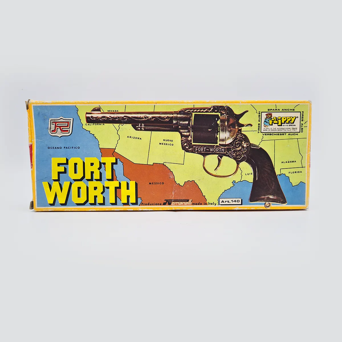 Fort Worth Revolver with Original Box Toy gun 3