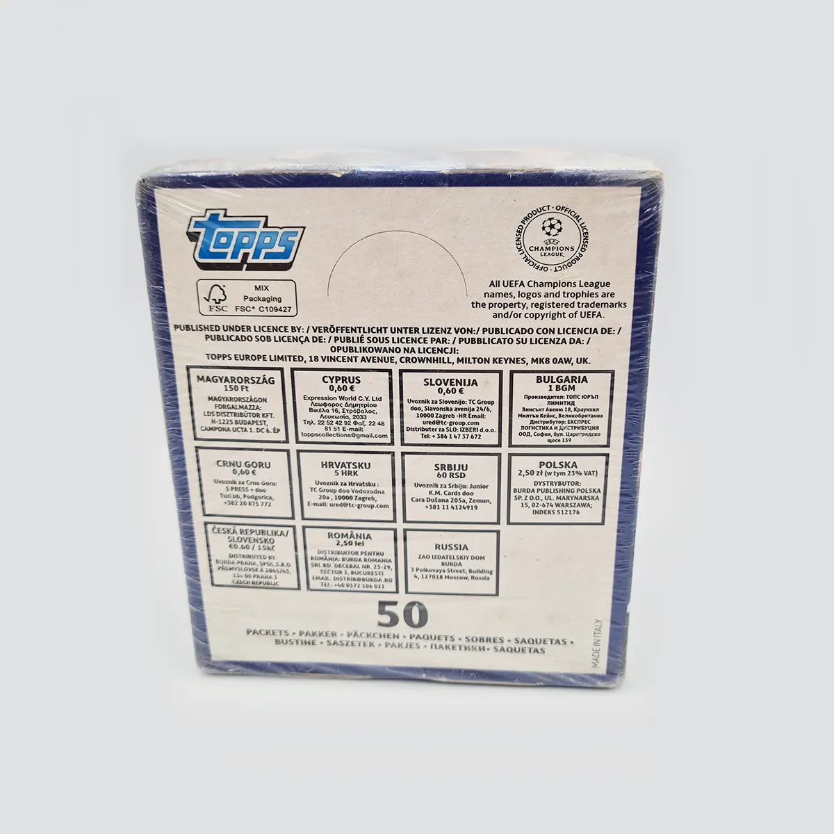 UEFA Champions League Official Stickers 2016-2017