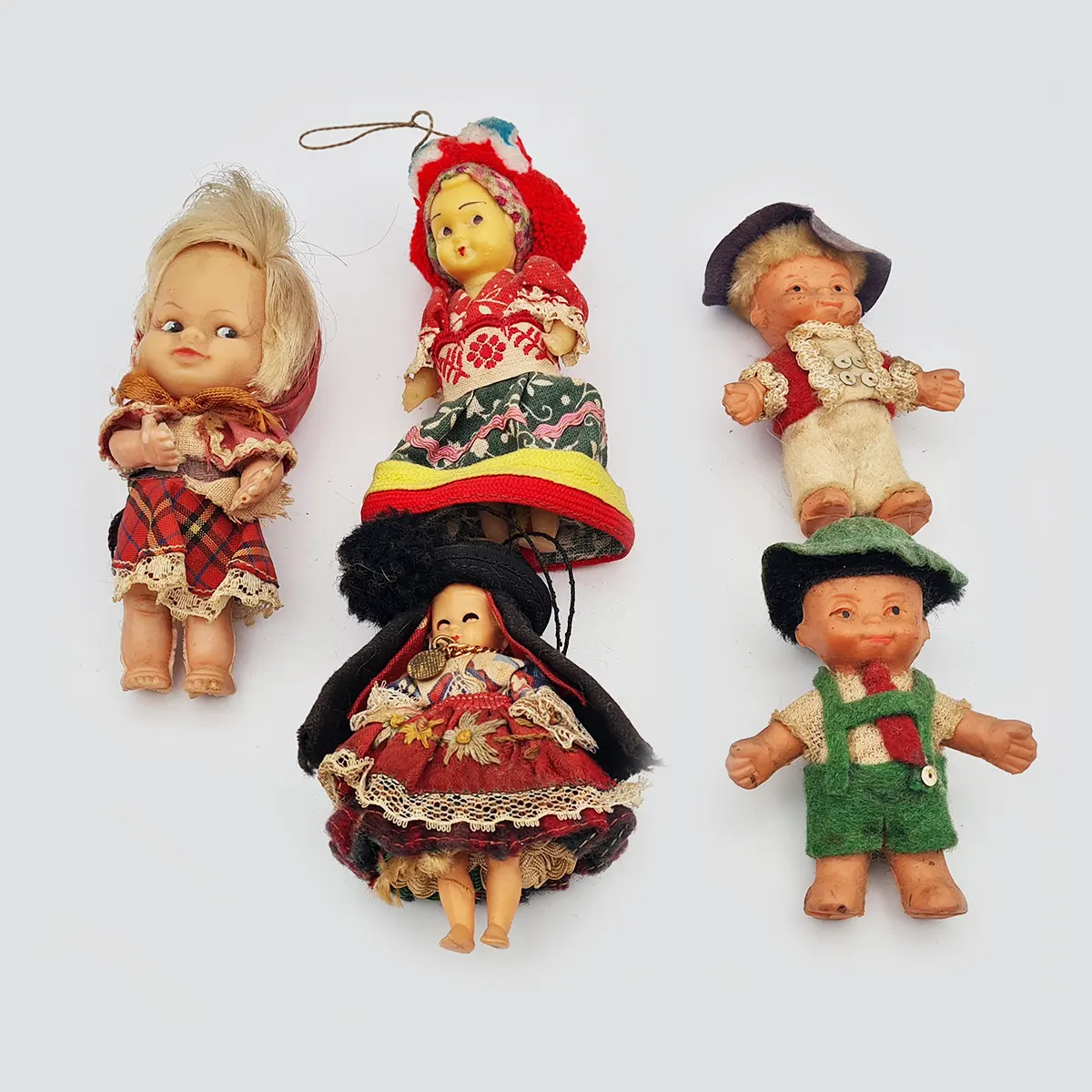 Vintage Miniature Dolls