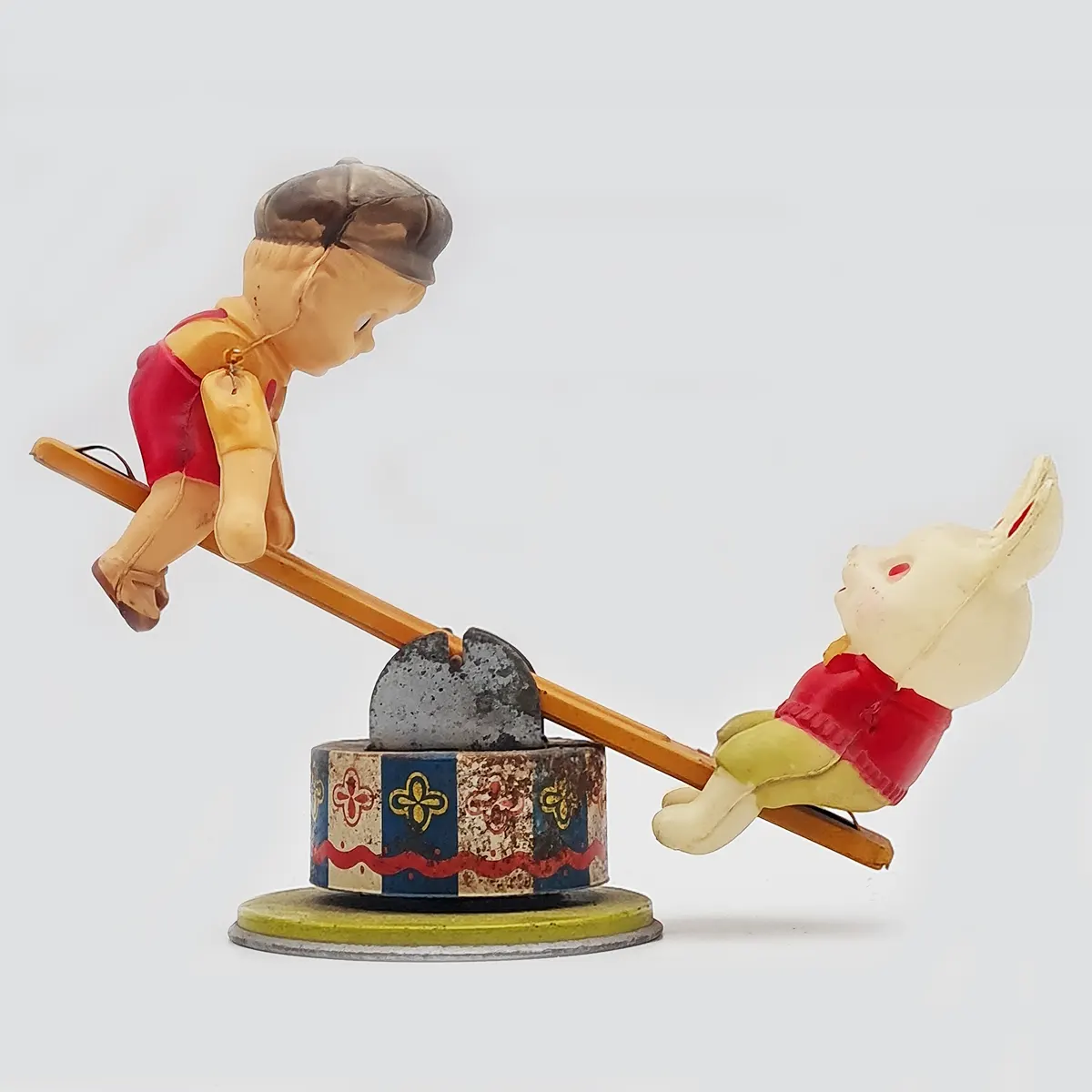 SeeSaw Rabbit and Boy 1
