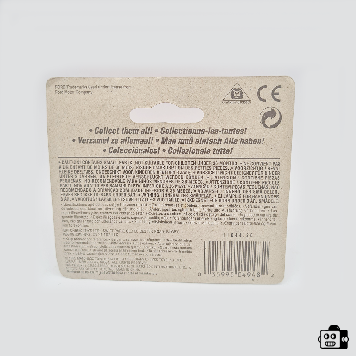 Matchbox Super Fast 44 Ford Probe GT SM 1