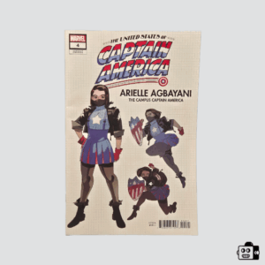 Captain America #4 Arielle Agbayani Variant Edition Comic Book